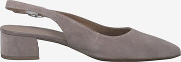 TAMARIS - Sapatos abertos atrás em cinzento