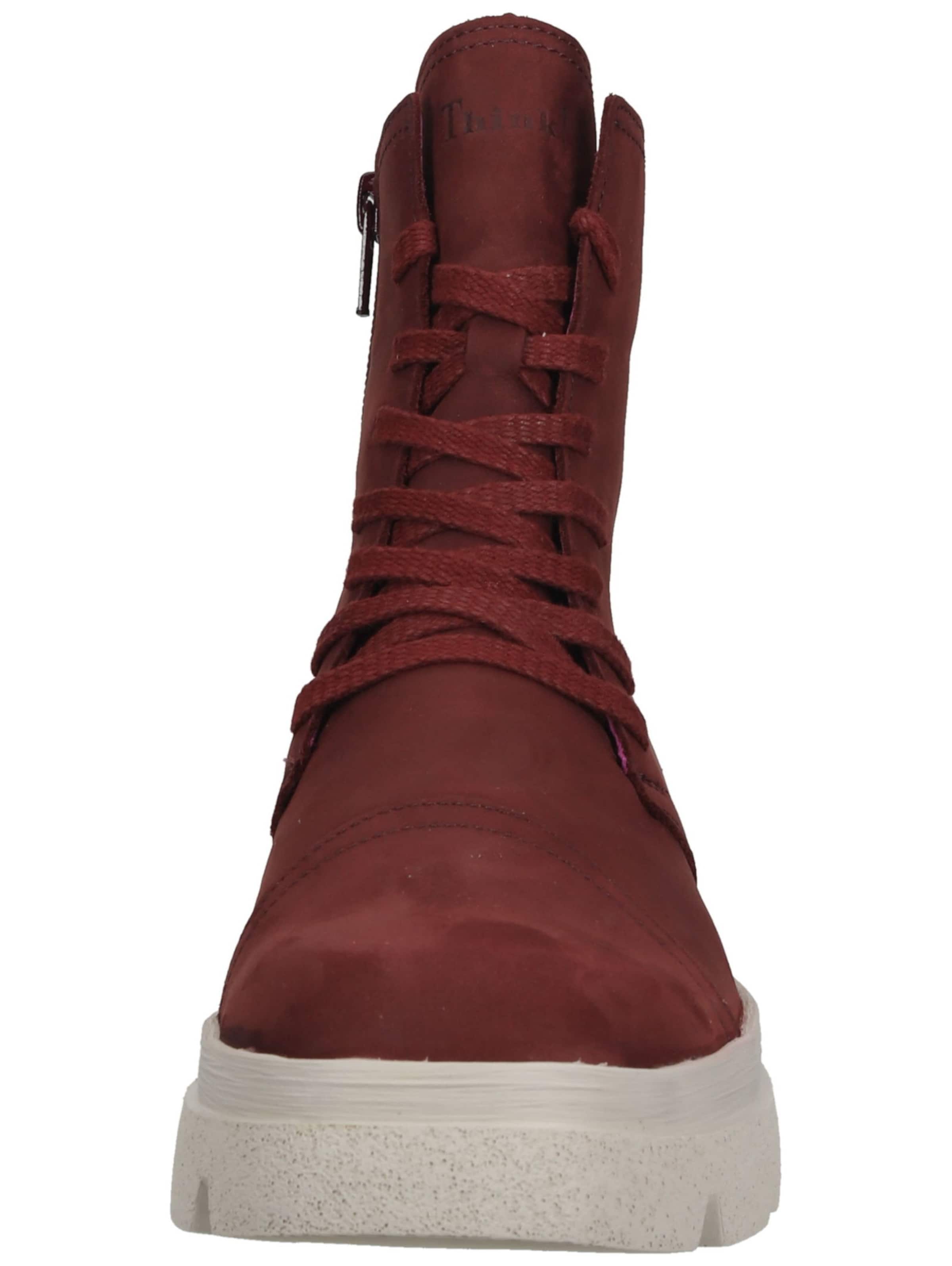 Stivaletto stringato di THINK! in rosso