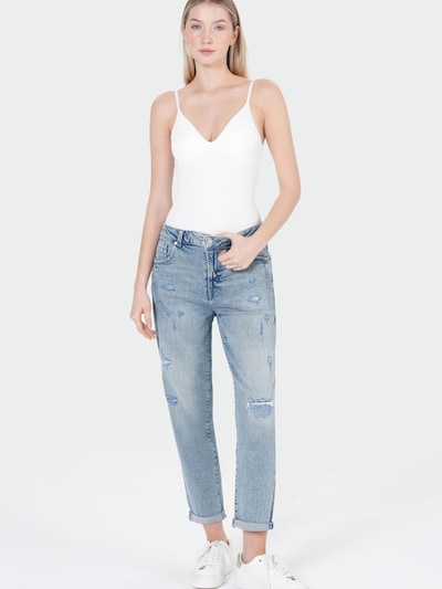 M.O.D MIRACLE OF DENIM Jeans i 25/28 i blå, Produktvisning