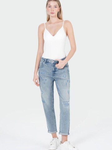 M.O.D MIRACLE OF DENIM regular Jeans i blå: forside