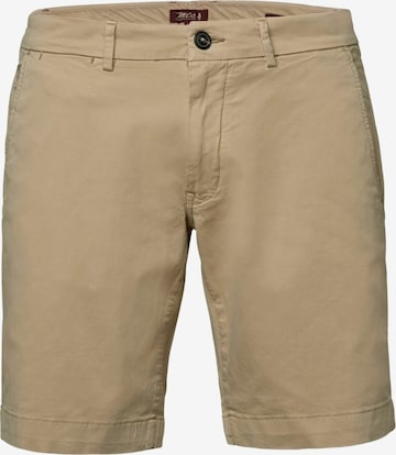 MCS Regular Housut ' Chino ' värissä ruskea: etupuoli