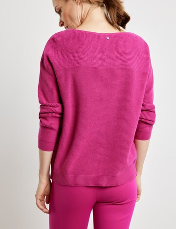 GERRY WEBER Pullover (GOTS) in Pink