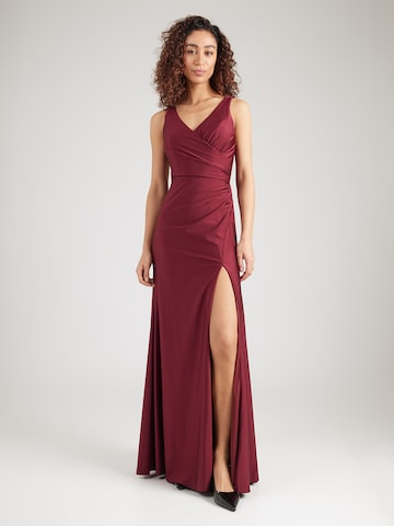 mascara Suknia wieczorowa w kolorze czerwony: przód