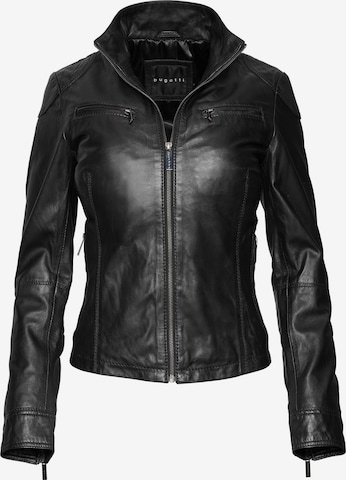 Veste mi-saison bugatti en noir : devant