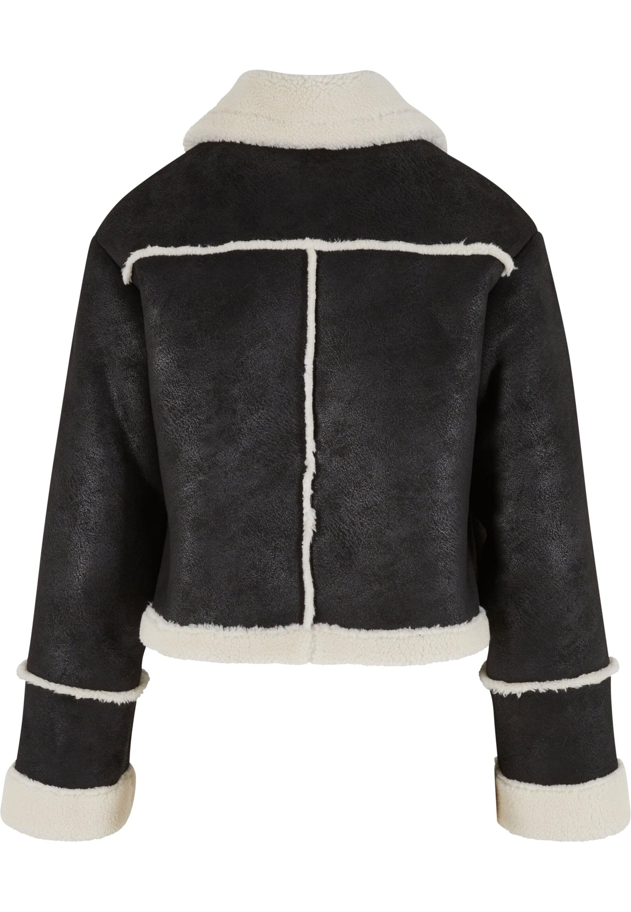 Urban Classics Übergangsjacke in Schwarz