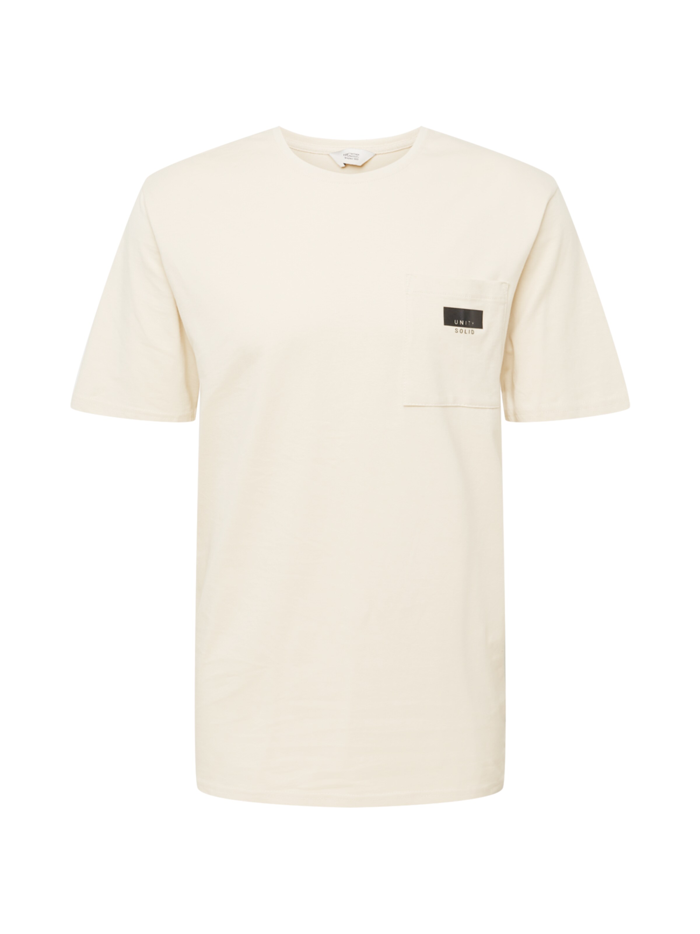 Maglietta 'Vicente' di !Solid in beige: frontale