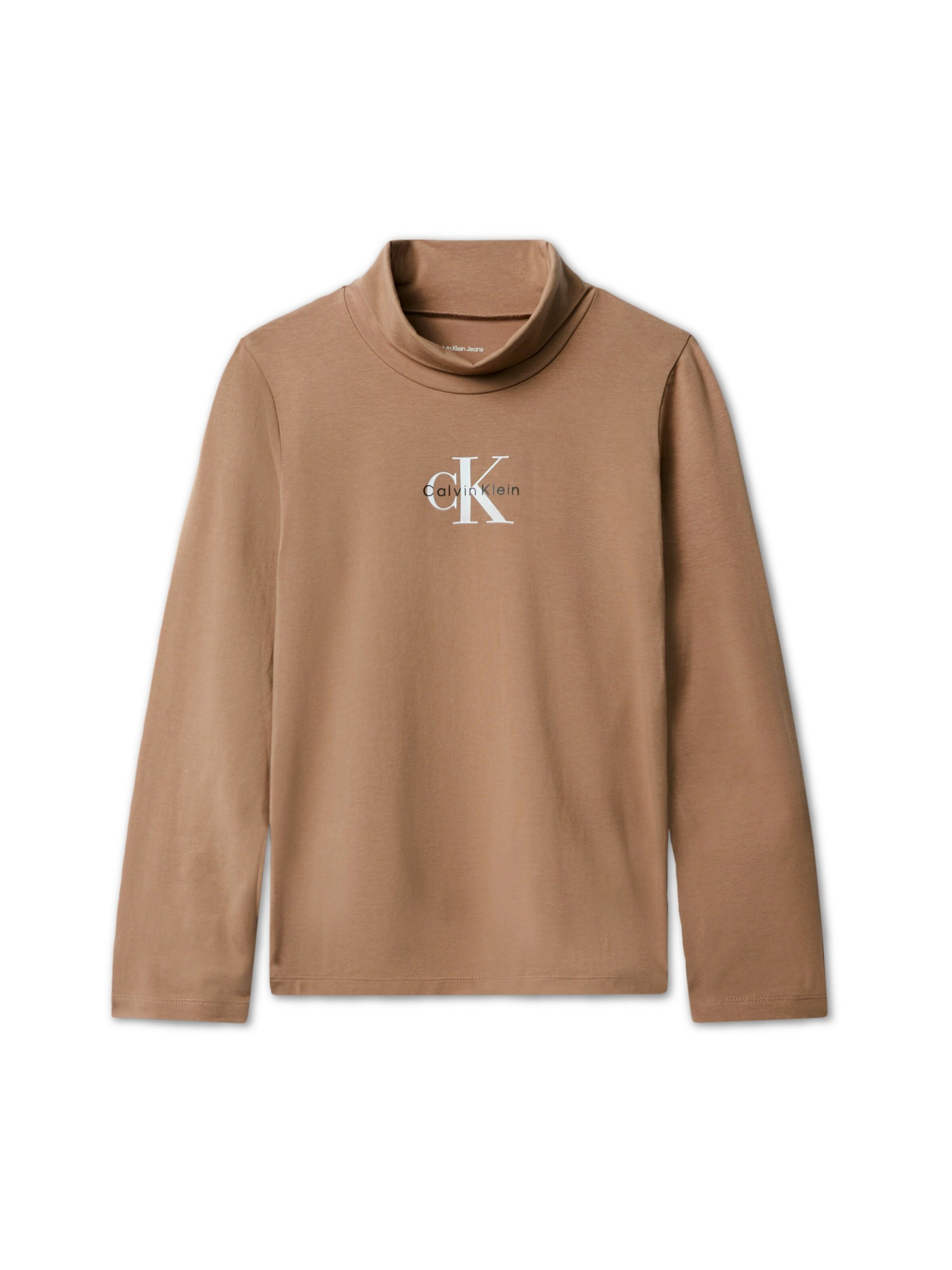 Calvin Klein Jeans - Camisola em castanho: frente