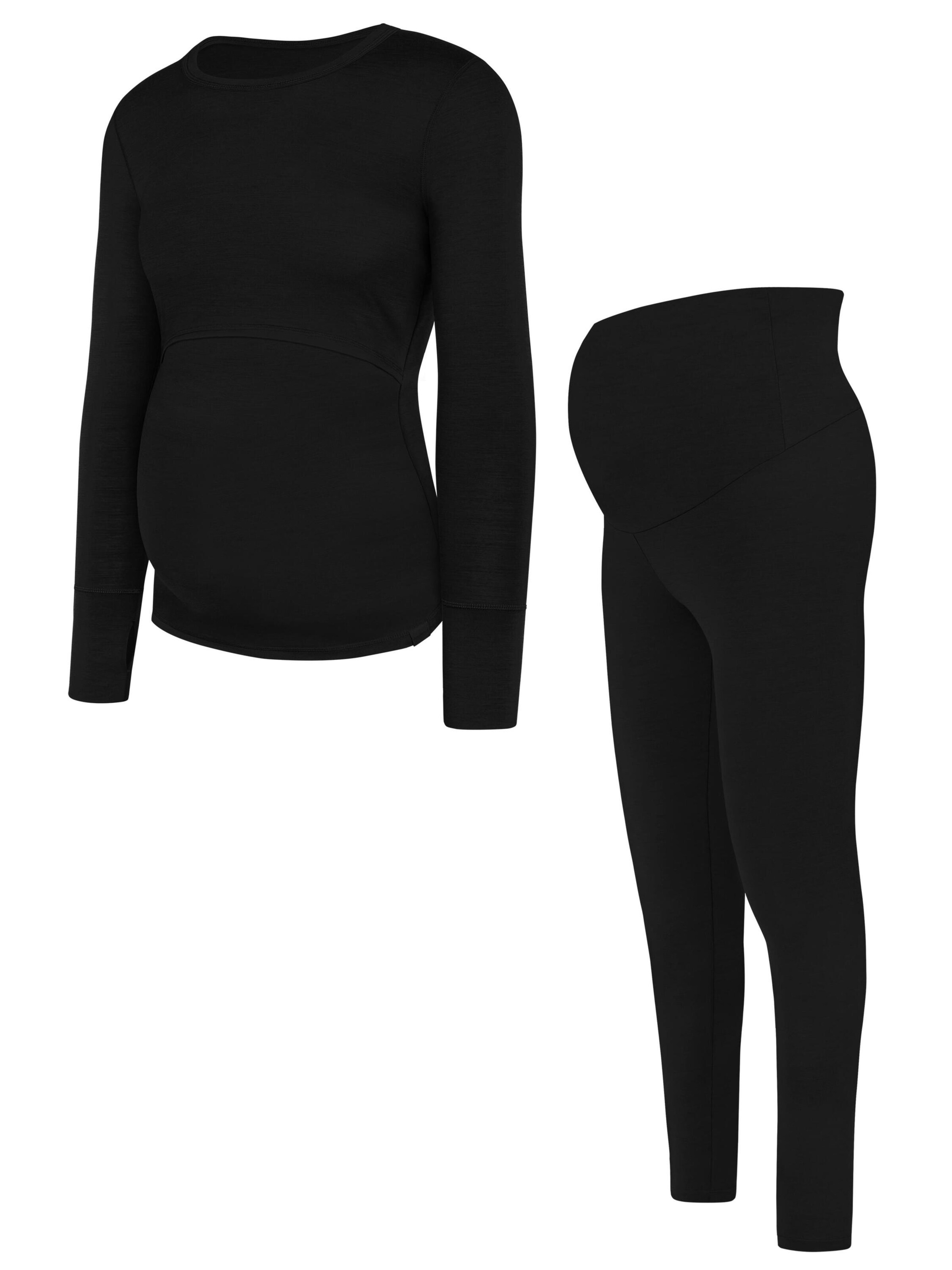 Ensemble de linge normani en noir