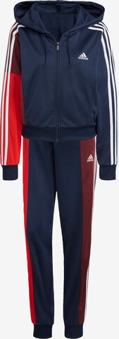 ADIDAS SPORTSWEAR Trainingsanzug 'Bold Block' in Blau: predná strana