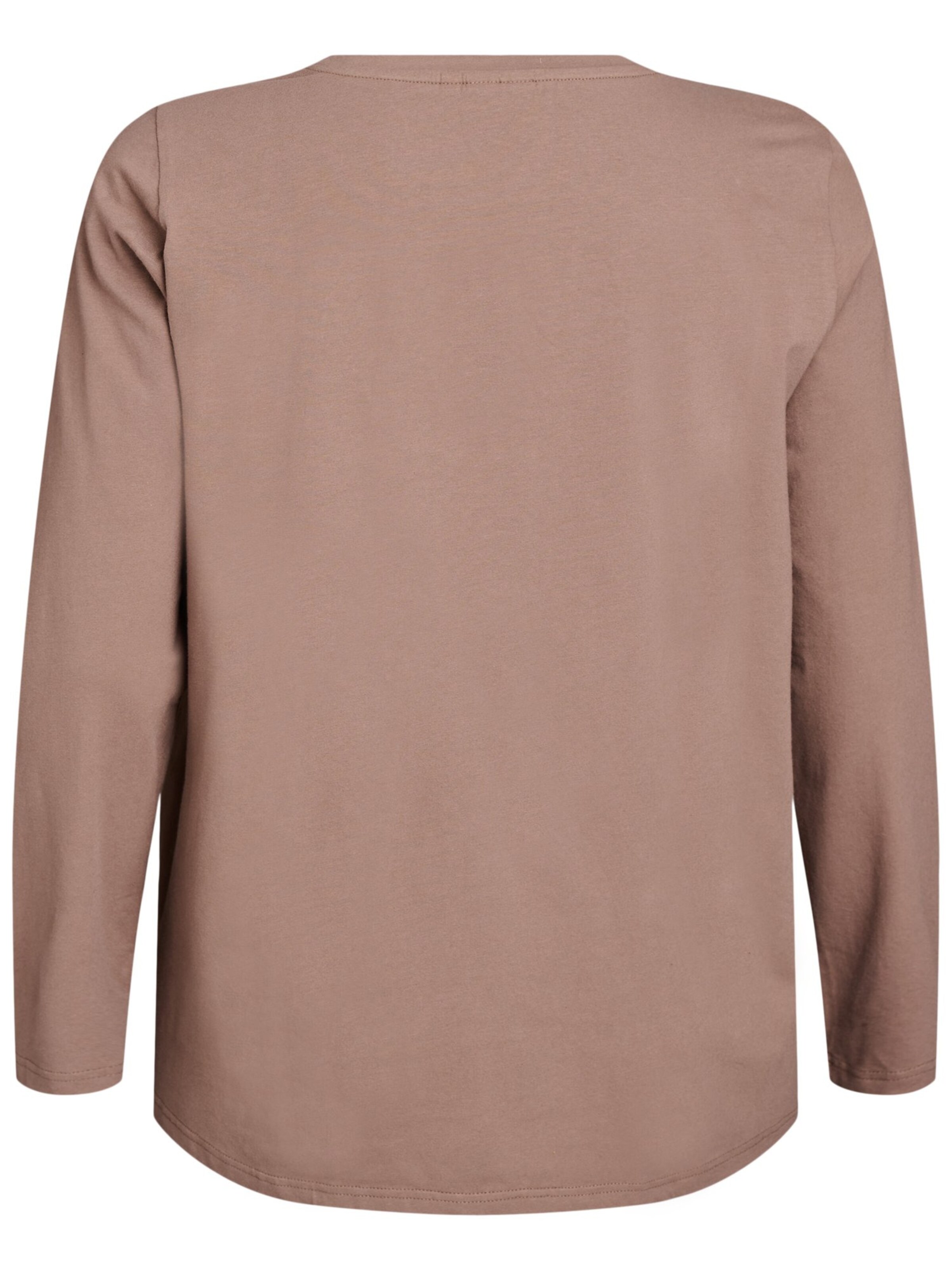 Zizzi Blouse in Brown