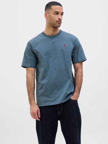 R.D.D. by Jack & Jones Shirt 'RDDROAD' in Blue: front