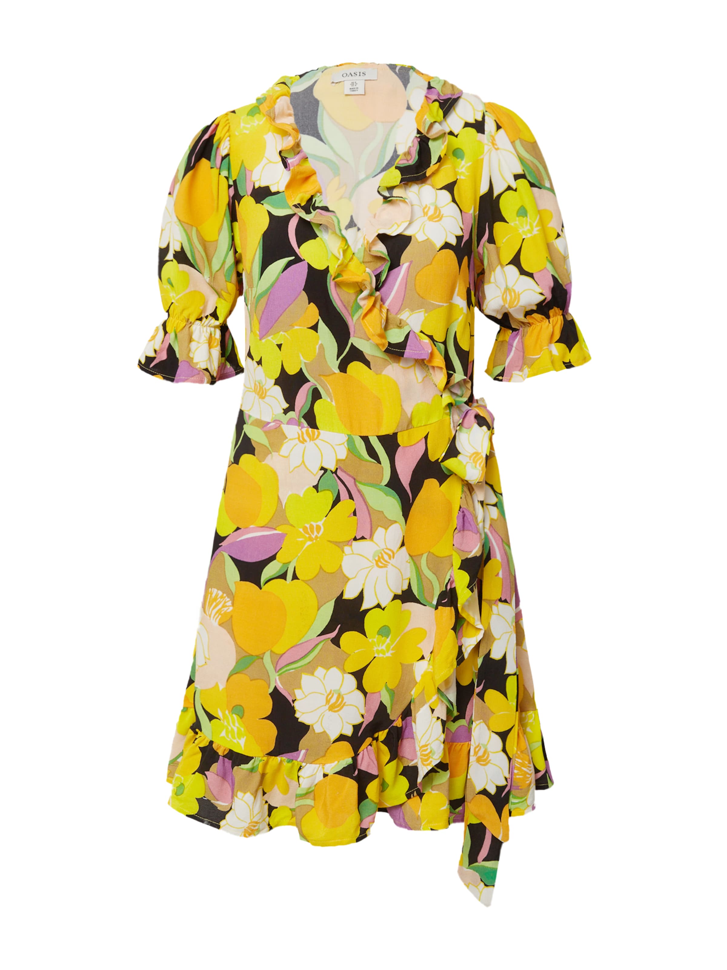 Rochie de vară de la Oasis pe galben: față