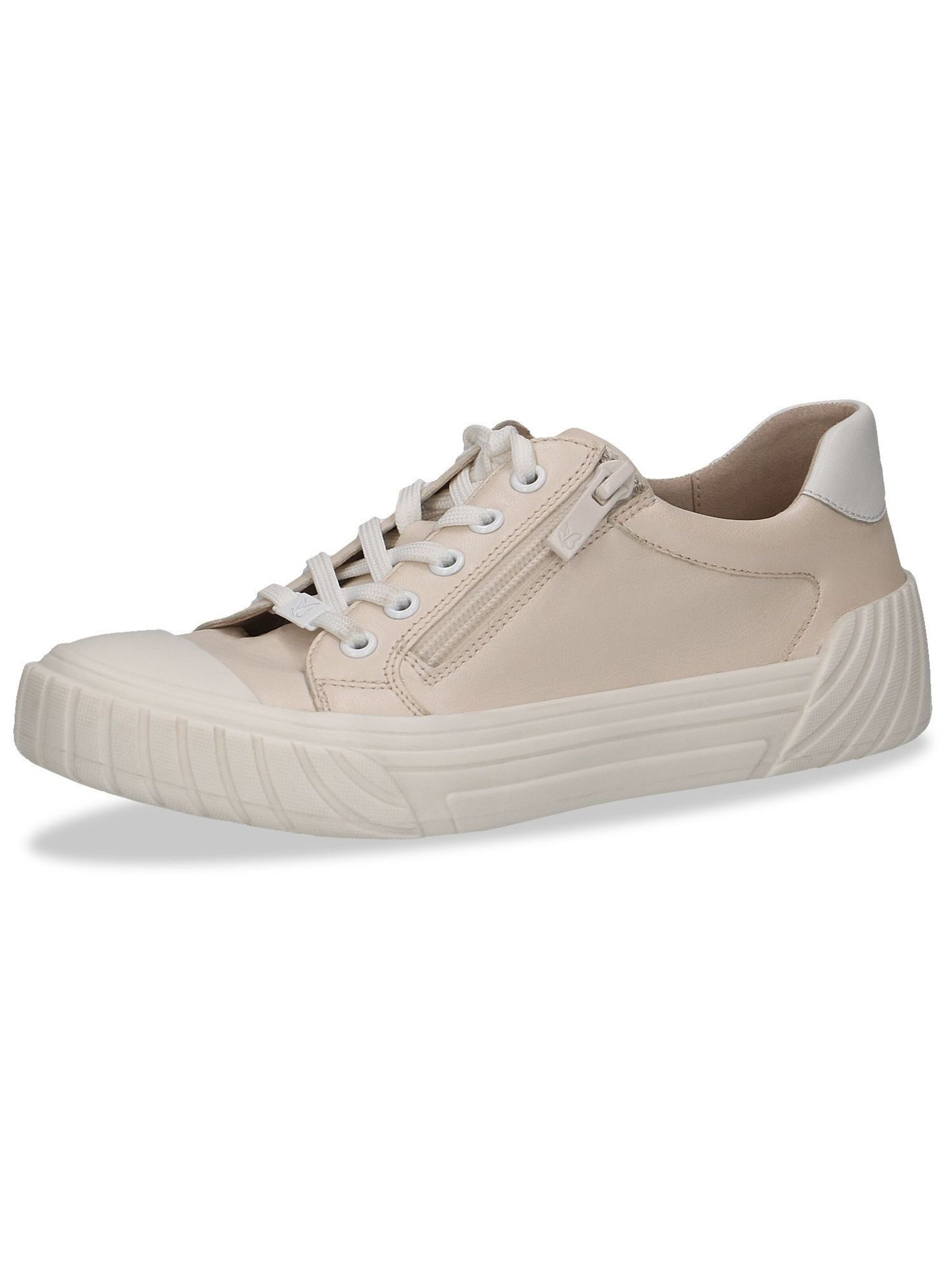 Baskets basses CAPRICE en beige : devant