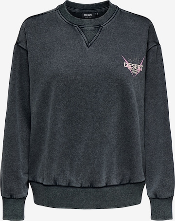 juoda ONLY Megztinis be užsegimo 'ONLLUCINDA': priekis