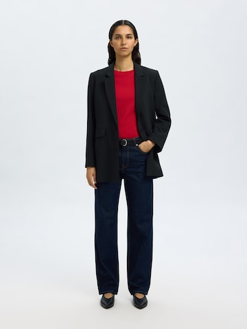 SELECTED FEMME Shirt 'SLFMY ESSENTIAL' in Red