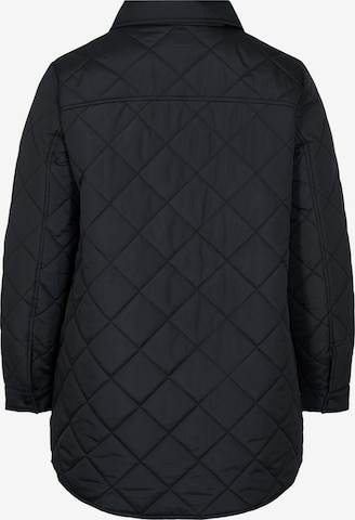 Zizzi Between-Season Jacket 'Mkenzi' in Black