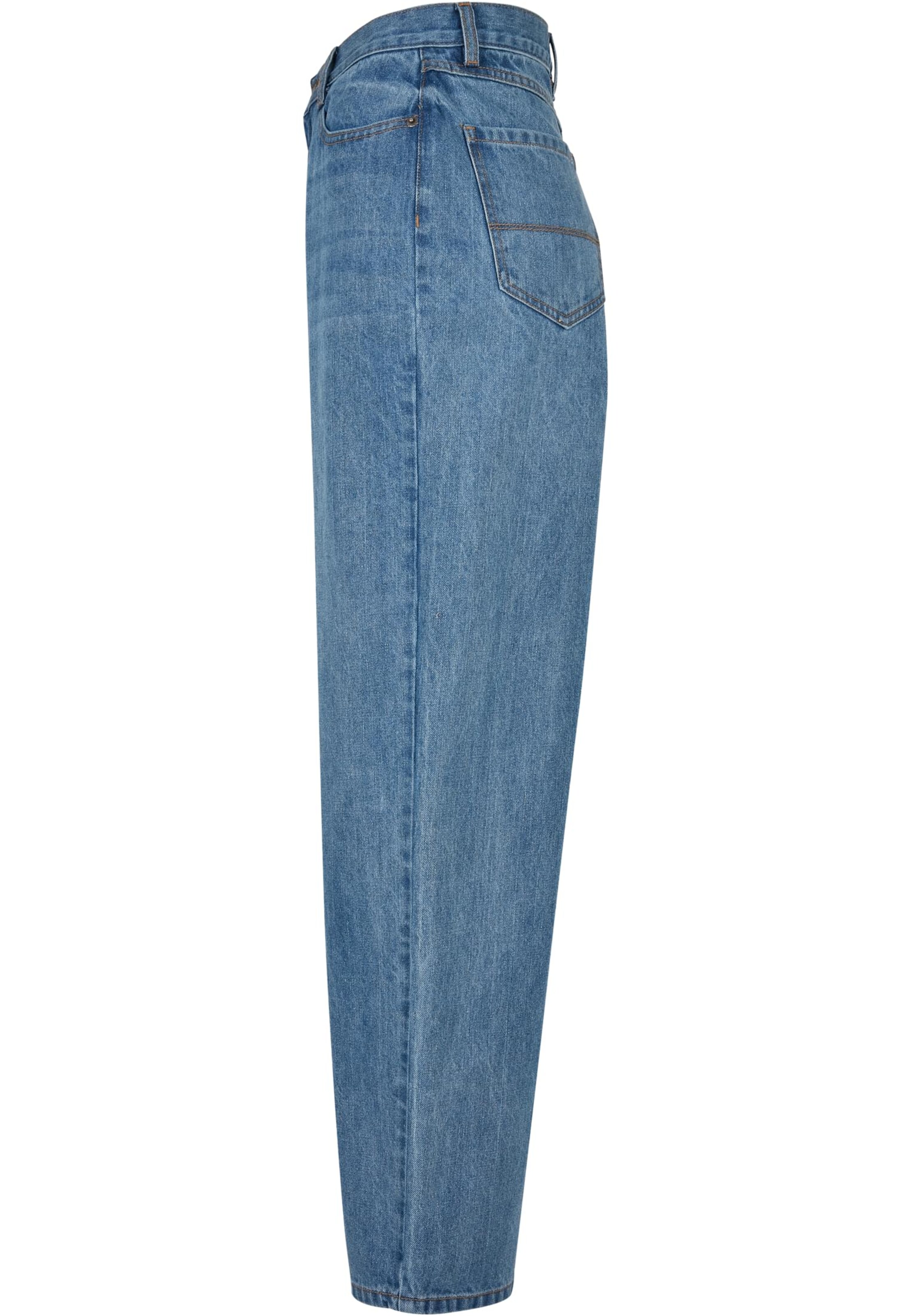 Urban Classics Wide leg Jeans in Blue