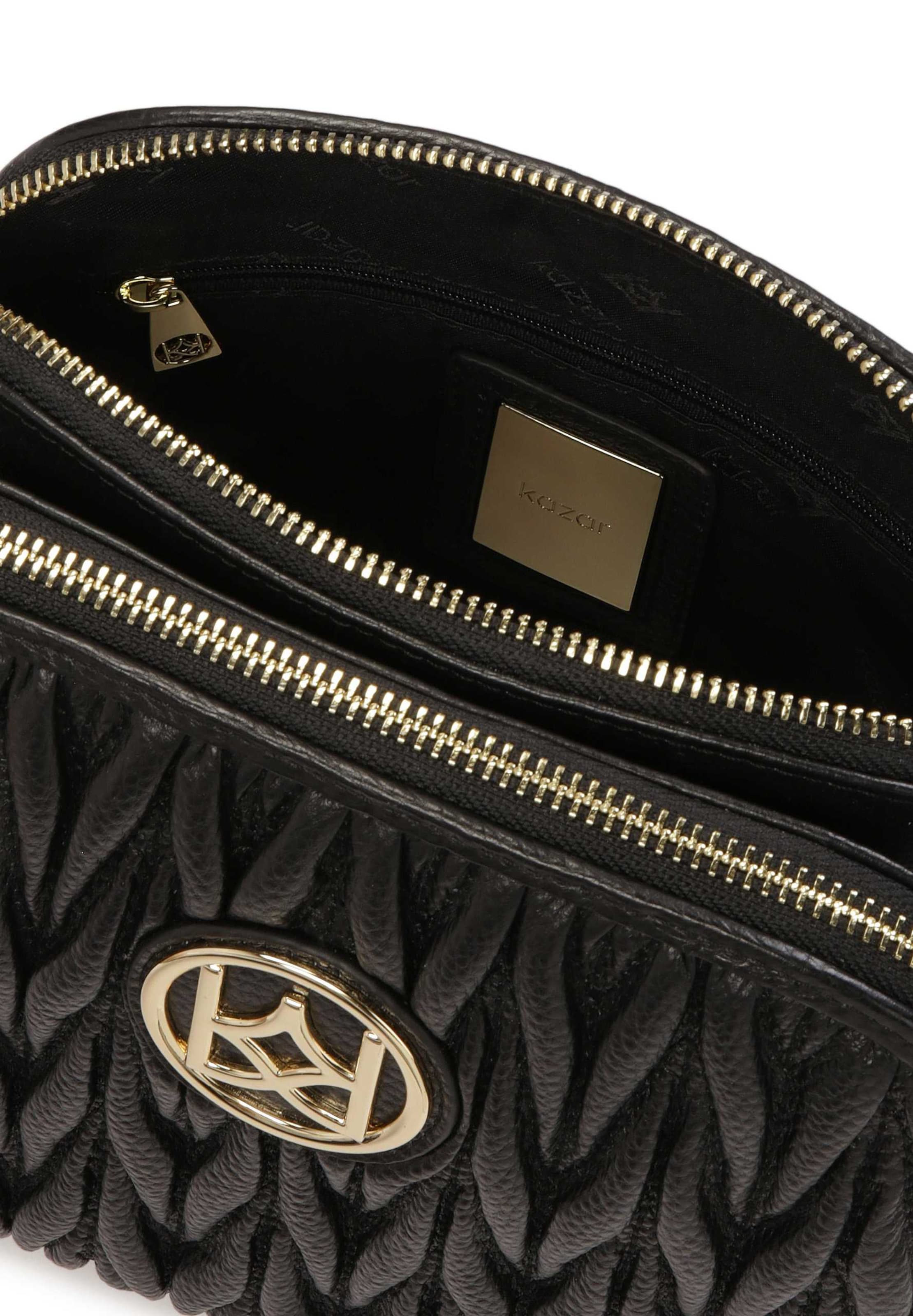 Sac à bandoulière Kazar en noir