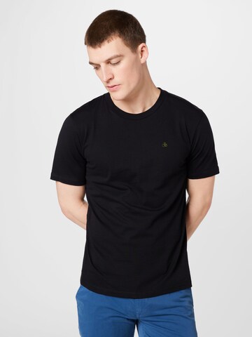 Tricou de la SCOTCH & SODA pe negru: față