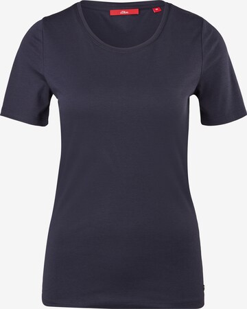 s.Oliver T-Shirt in Blau: predná strana