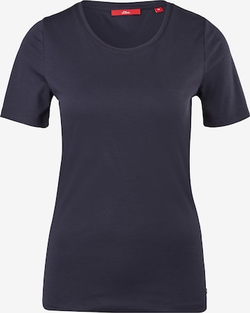 s.Oliver T-Shirt in Blau: predná strana