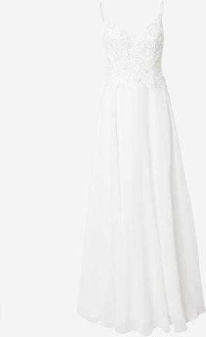 Laona Aftonklänning i vit: framsida
