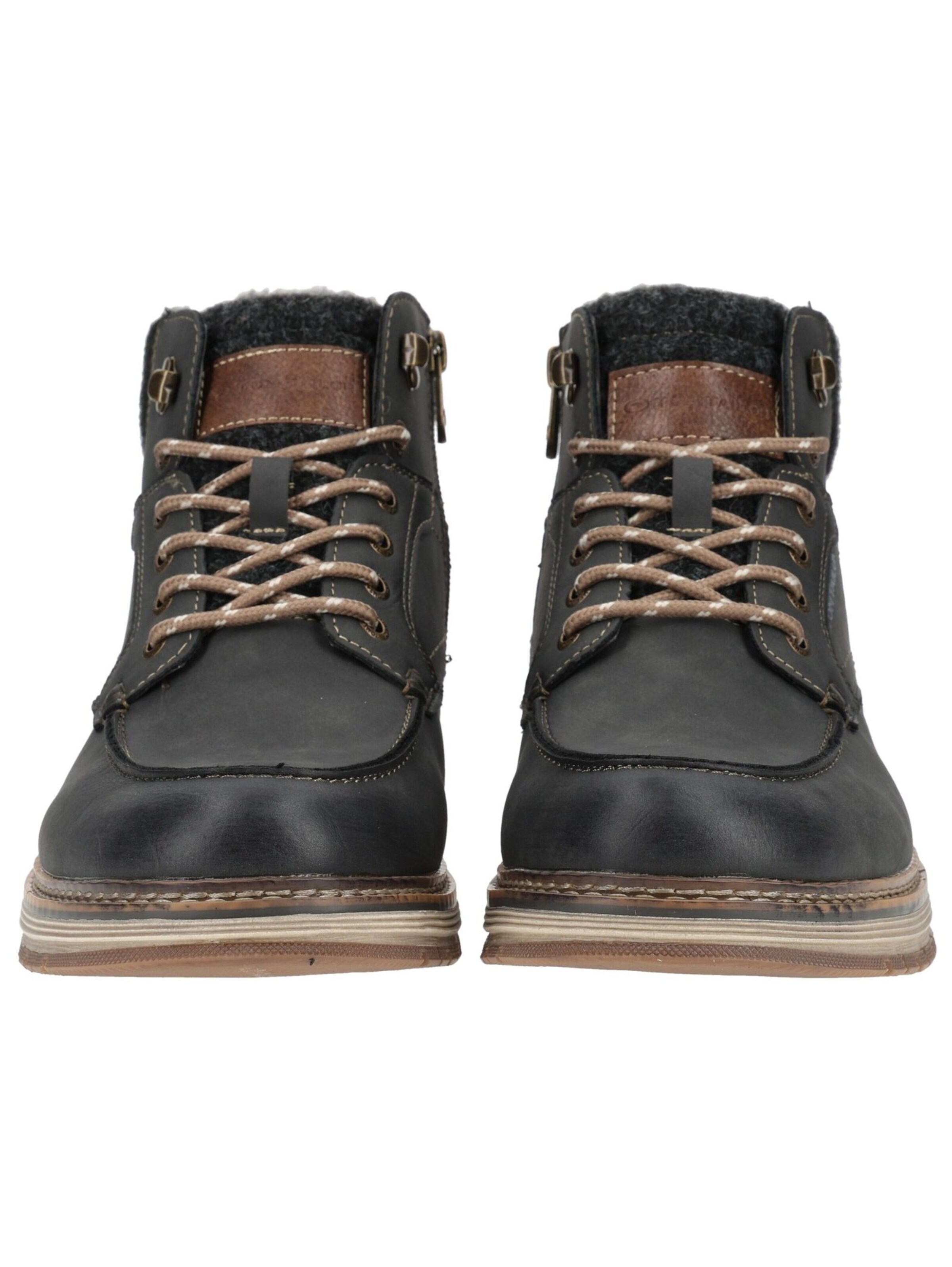Boots stringati di TOM TAILOR in grigio