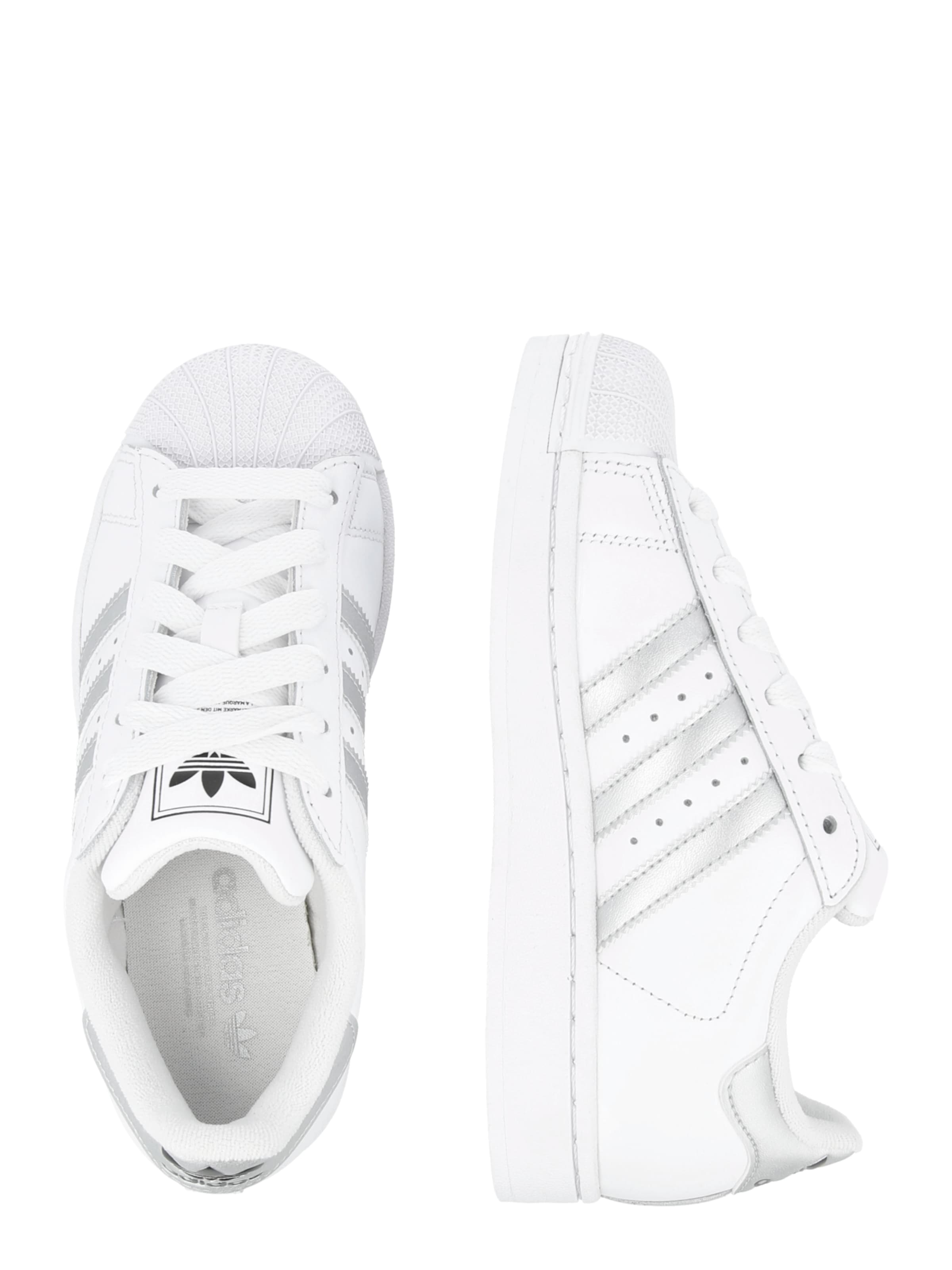 ADIDAS ORIGINALS Superge 'SUPERSTAR II J' | bela barva