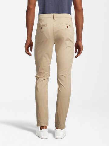 AÉROPOSTALE - Slimfit Pantalón chino en beige