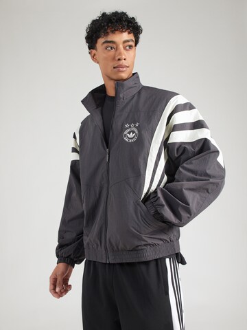 ADIDAS ORIGINALS Between-season jacket in Black: front