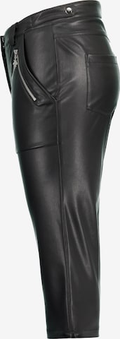 Ulla Popken Slimfit Hose in Schwarz