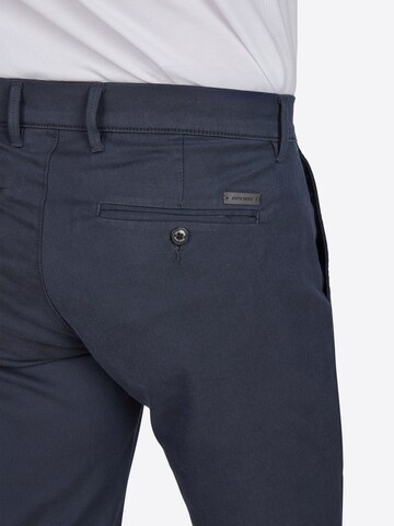 PIERRE CARDIN Tapered Hose 'Calais' in Blau
