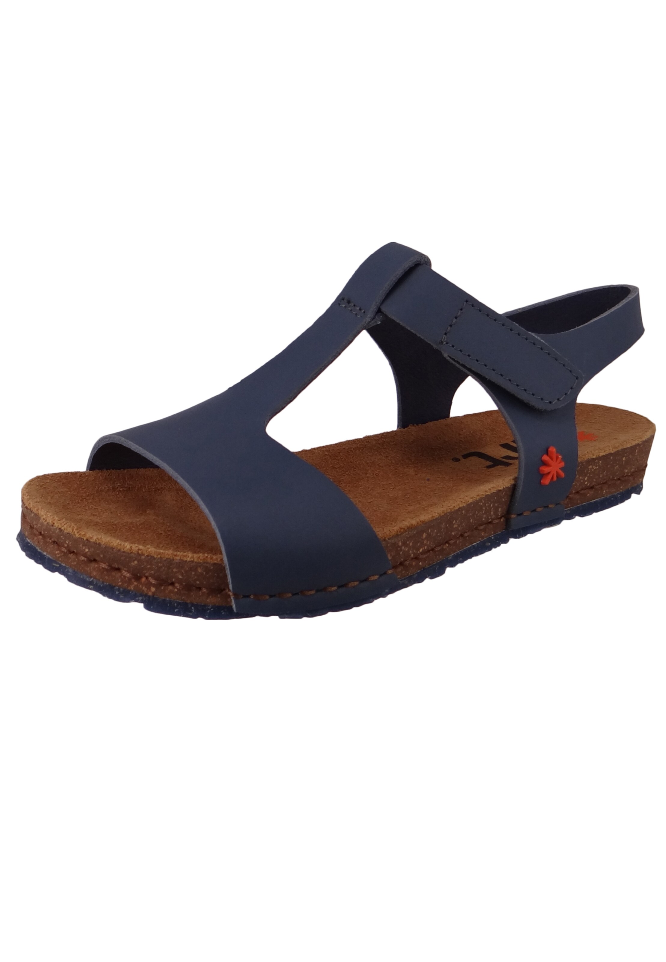 ART - Sandália 'Creta' em azul: frente