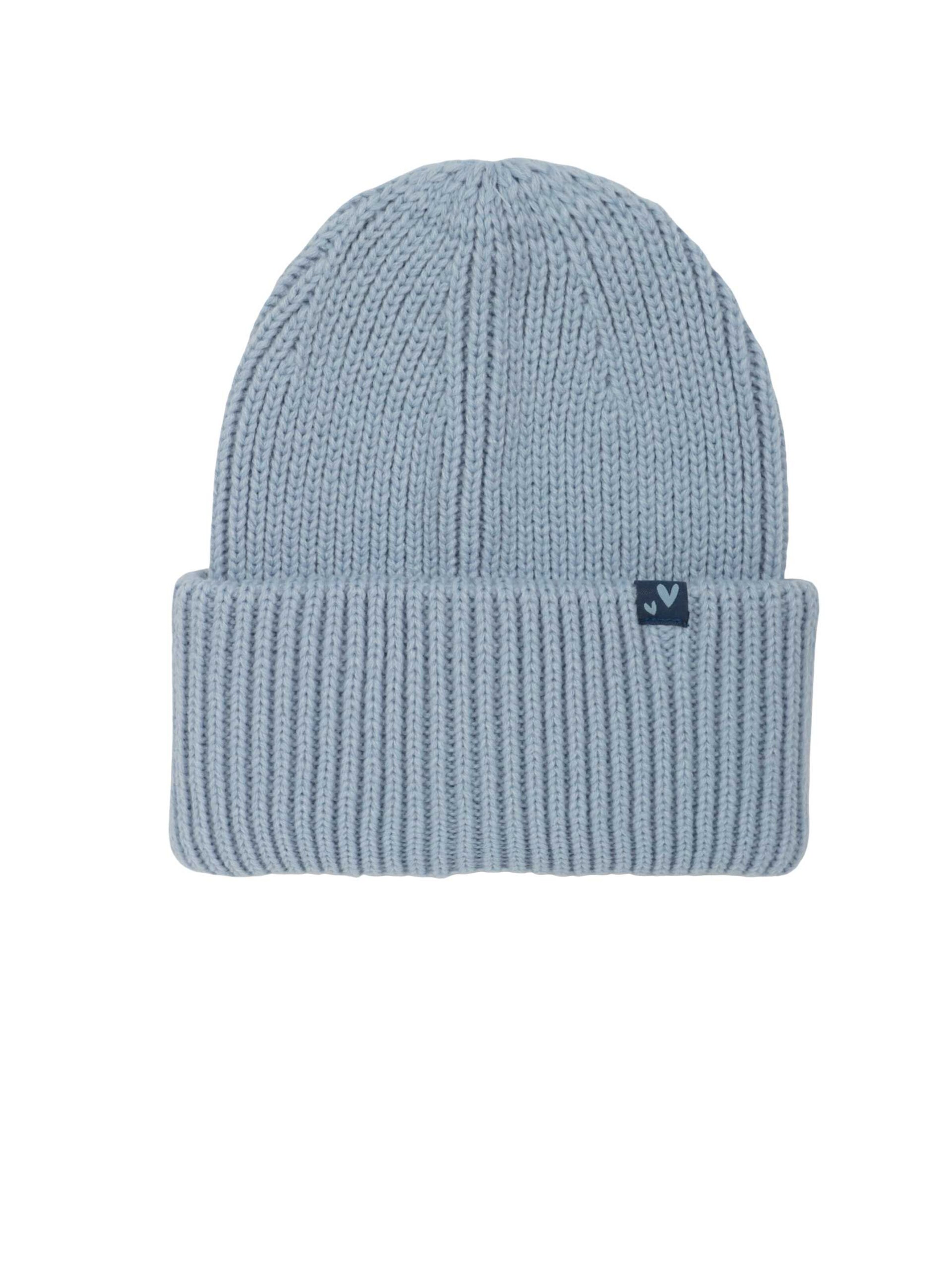 SAMAYA Beanie 'Sabrine' in Blue: front