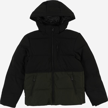 Jack & Jones Junior Talvitakki 'JJEOwen' värissä vihreä: etupuoli