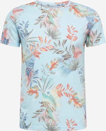 Key Largo Shirt 'PALERMO' in Blue: front