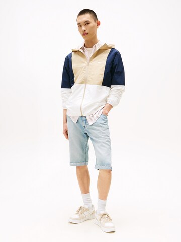 Tommy Jeans Přechodná bunda – bílá