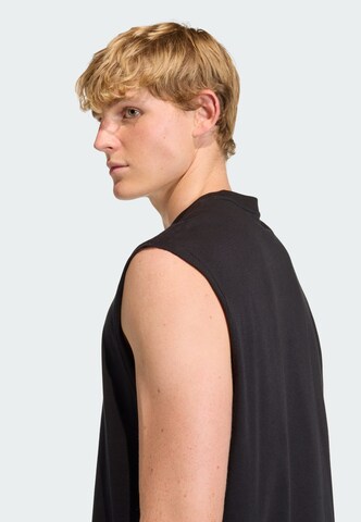 ADIDAS ORIGINALS Top 'Trefoil Essentials' in Schwarz