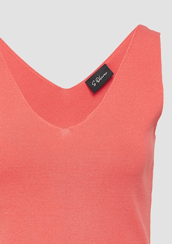 Tops en tricot s.Oliver BLACK LABEL en rouge