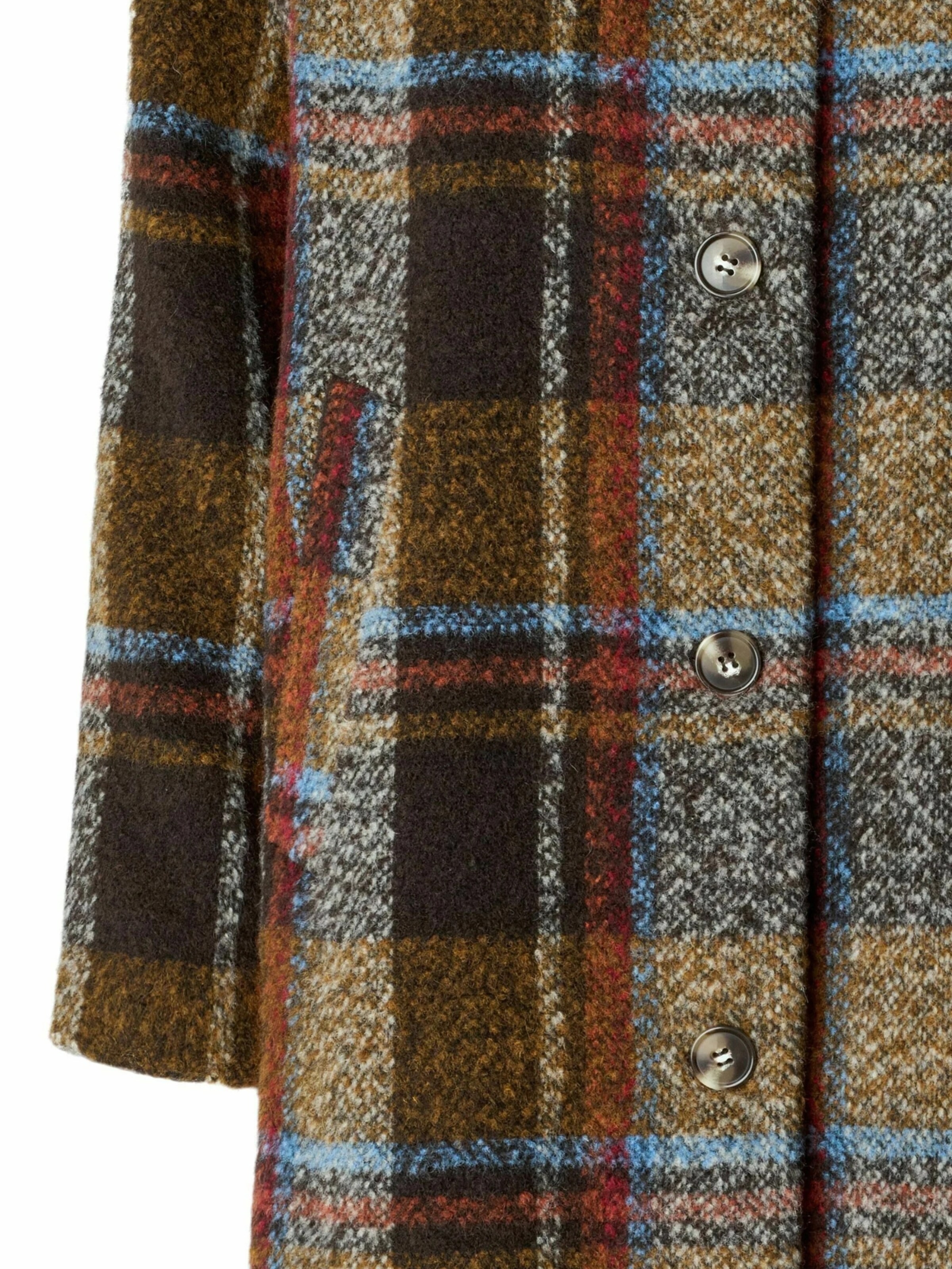 Noa Noa Between-Seasons Coat 'Electra' in Mixed colors