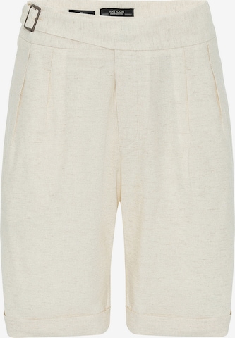 Antioch Regular Housut värissä beige: etupuoli