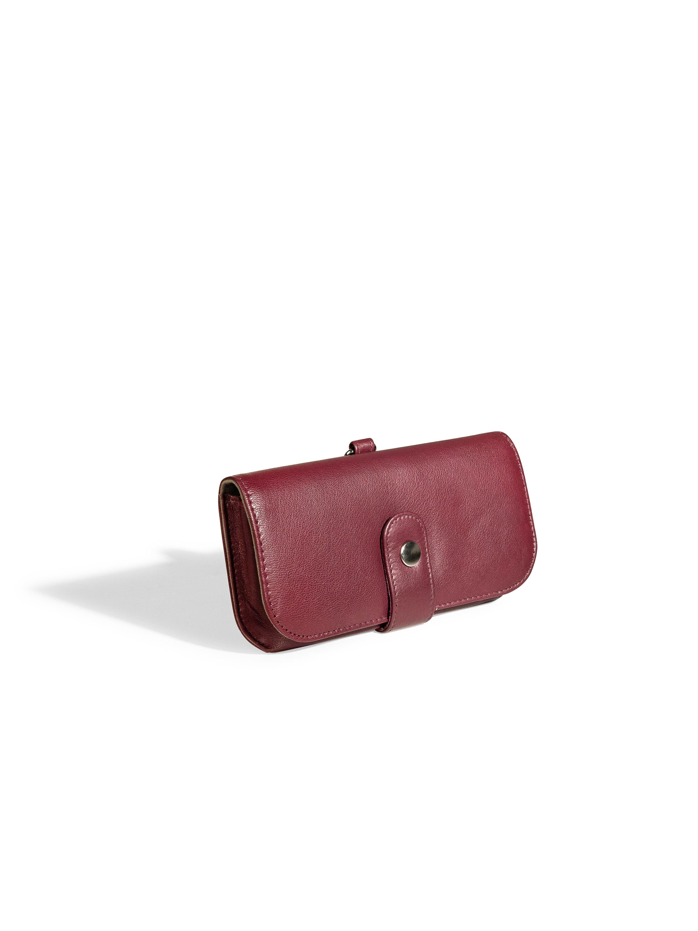 Étui 'Brillenetui - SIENNA - Leder' Friedrich23 en rouge