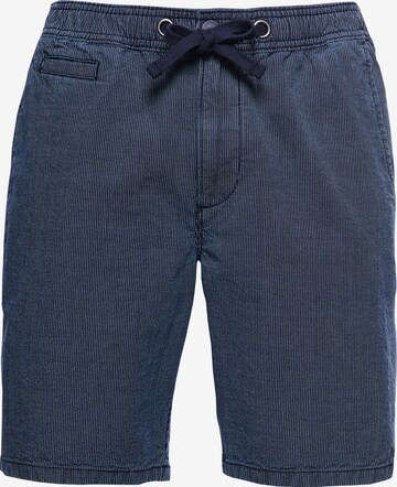 Superdry Regular Chino in Blauw: voorkant