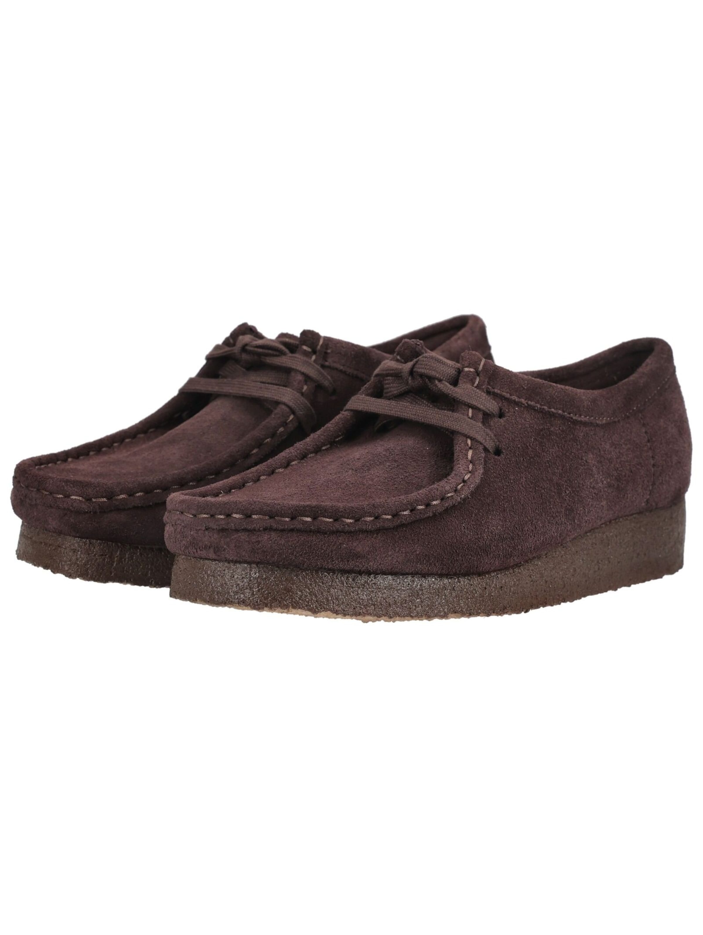CLARKS Schnürschuh in Braun