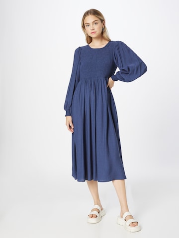 Robe 'CALTINE' NÜMPH en bleu : devant