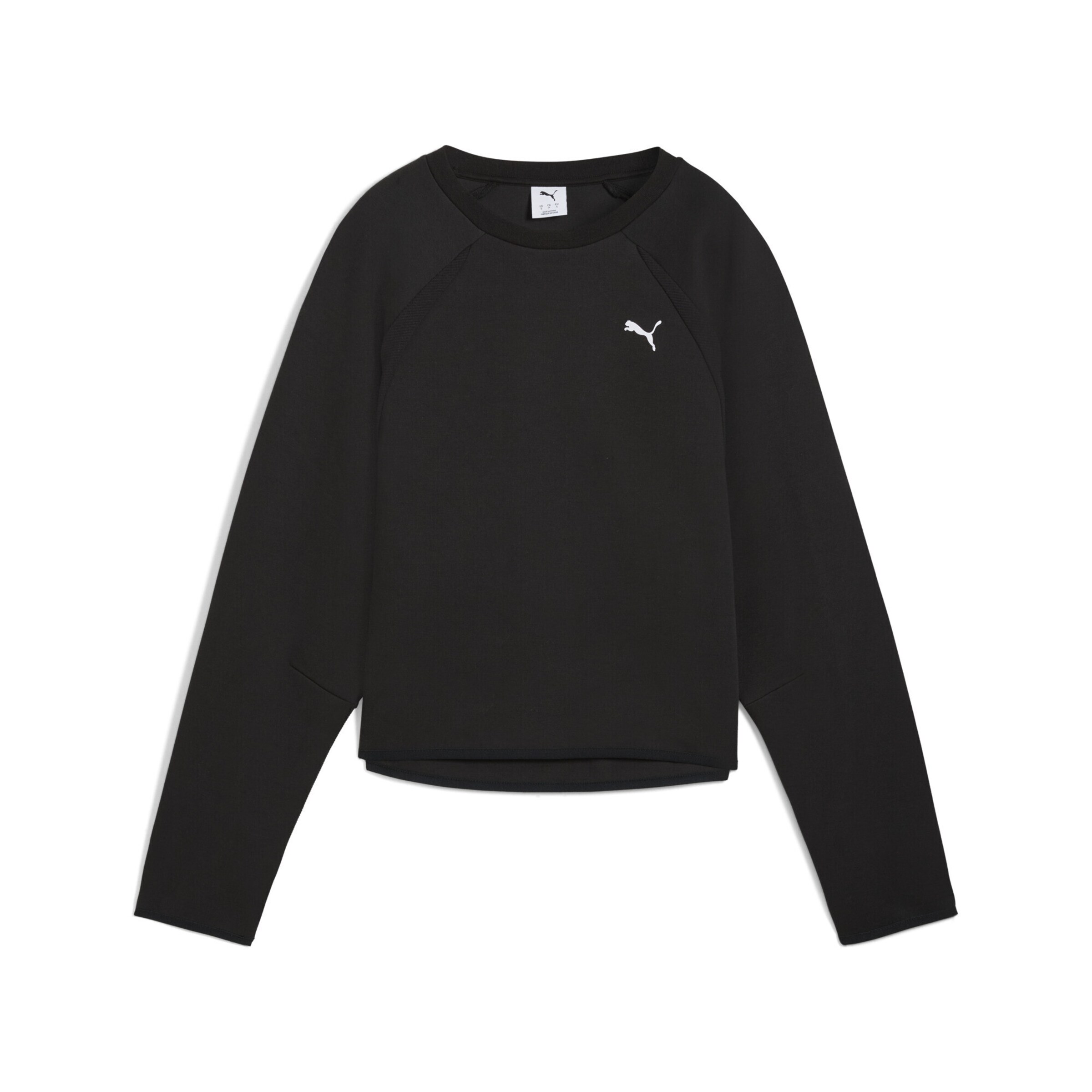 Sweat de sport 'Evostripe' PUMA en noir : devant