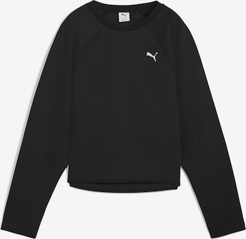 Sweat de sport 'Evostripe' PUMA en noir : devant
