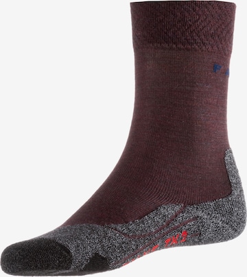 FALKE Athletic Socks 'TK2 Melange' in Red: front