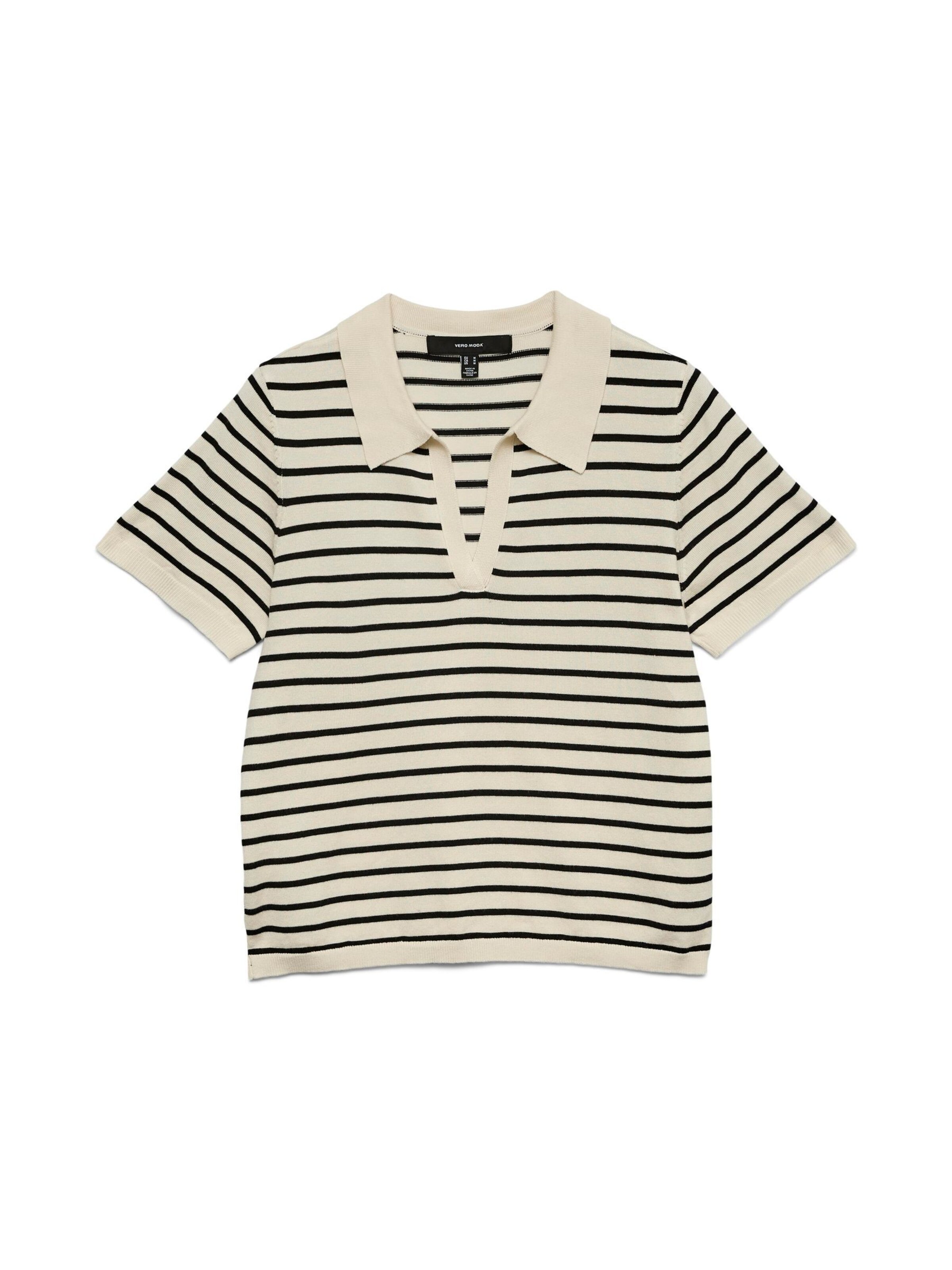 VERO MODA Pullover 'VMSilje' i hvid: forside