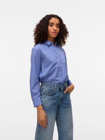 VERO MODA Bluse 'VMNicola' in Blau: Vorderseite